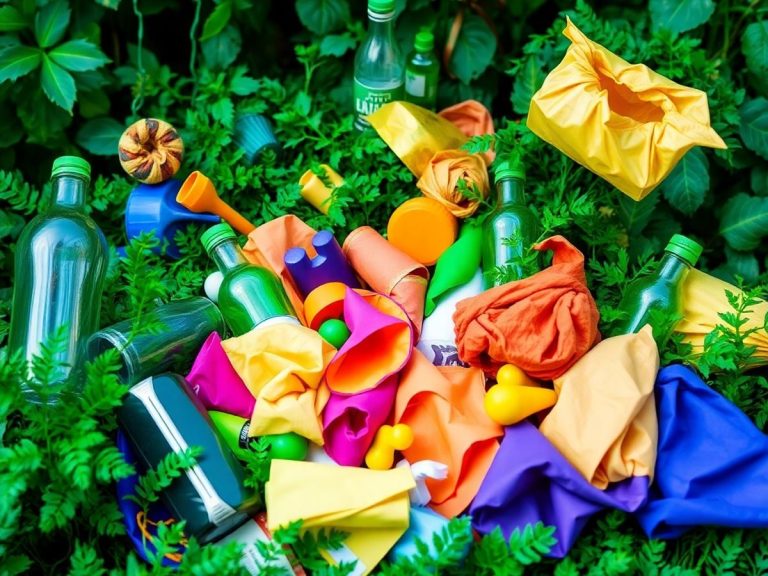 Materiale reciclate transformate în produse noi și sustenabile.