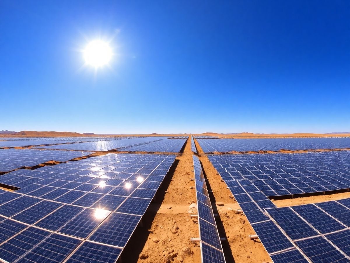 Panouri solare strălucitoare sub cerul albastru românesc.