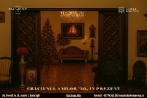 Decoratiuni de Craciun inspirate din Crăciunul anilor ’30 – o experiență rafinată la Eko Group Vila